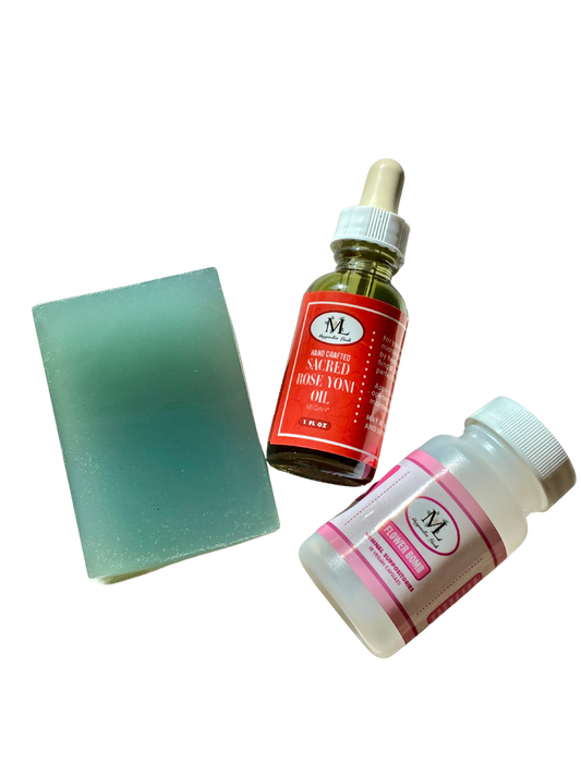 'Sacred Rose' Yoni Bundle